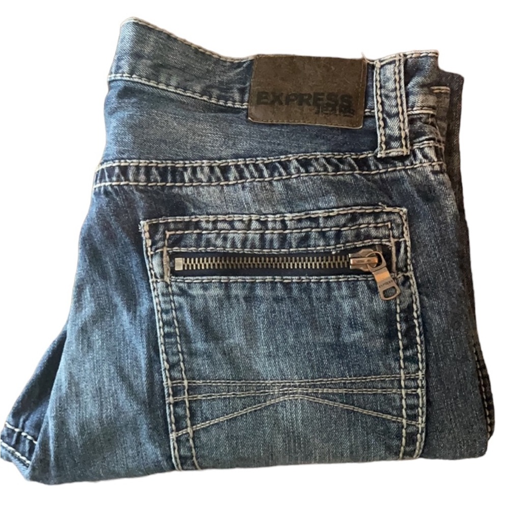Men’s Express Rocco Slim Fit Straight Jeans